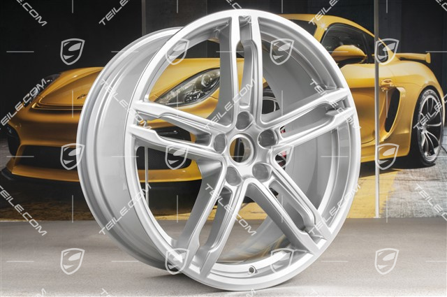 19"-inch alloy wheel set Macan Turbo/Sport Design, 8,5J x 19 ET21 + 9J x 19 ET21