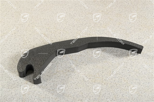 Sealing wedge, front bumper, lower part
