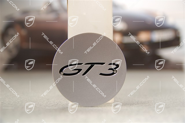 Center cap, GT3, silver