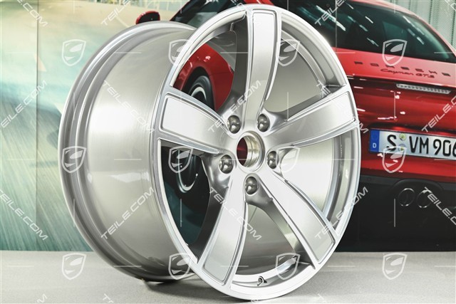 20" Felga Carrera Sport, 10,5J x 20 ET47, Platinsilber Metallic