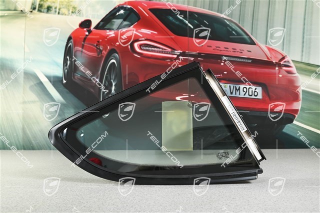 Szyba boczna, rally black, L