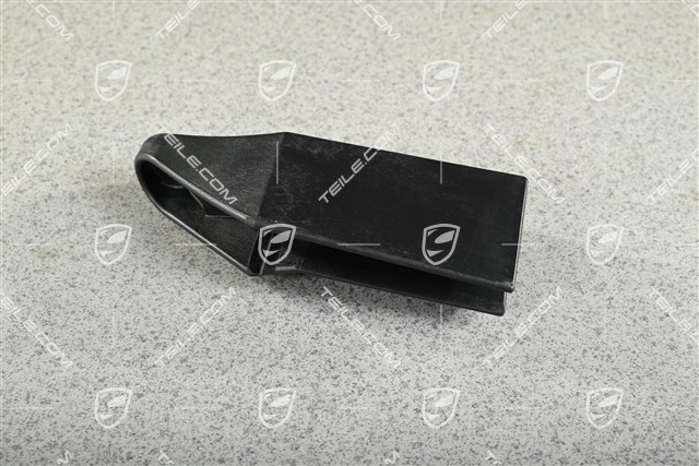 Hinge, Back seat backrest, black, inner, R