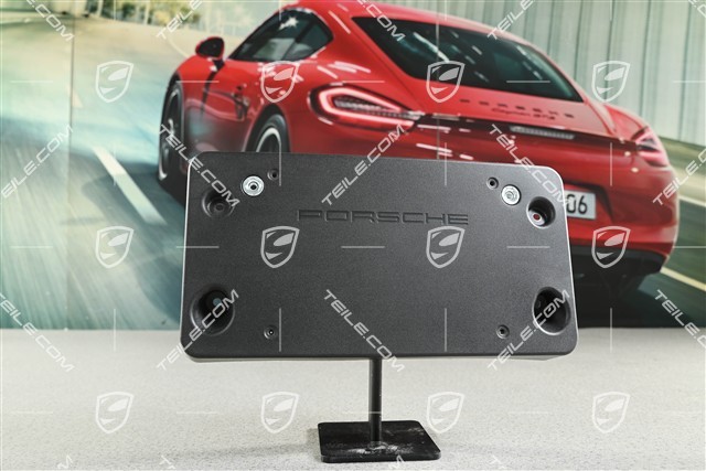 Podstawa tablicy rejestracyjnej, Czarny mat, GT2 RS