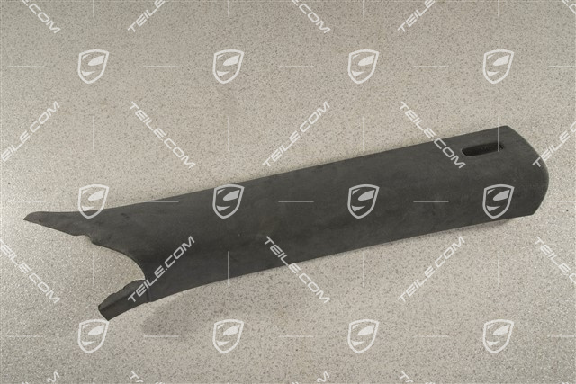 Verkleidung von A-Säule, Oben, Alcantara, Schwarz, R