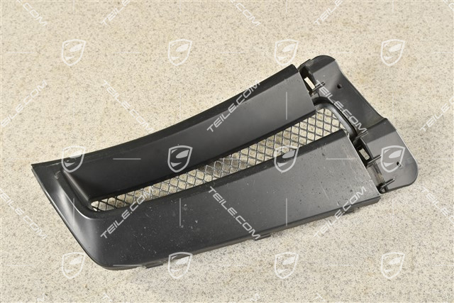 GT2 RS, Spoiler boczny przedniego zderzaka, czarny mat, L