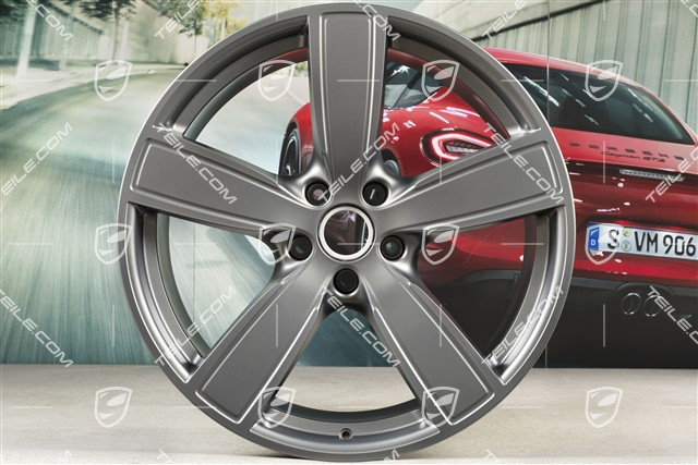 22" Felge Sport Classic, 11,5J x 22 ET61, Platinum Seidenmatt