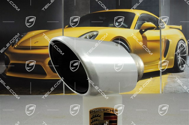 Końcówka rury wydechowej, wydech sportowy, L Końcówka rury wydechowej, wydech sportowy, L