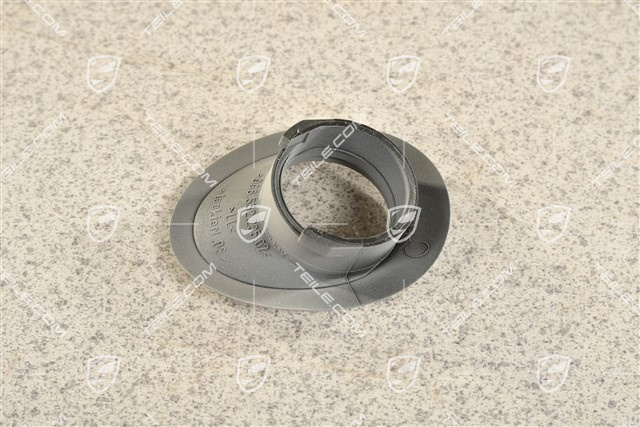 Ignition starter switch cover / trim / rosette, Graphite grey