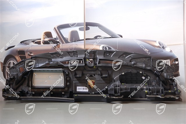 Dashboard, upper part, leatherette, black, Sport Chrono