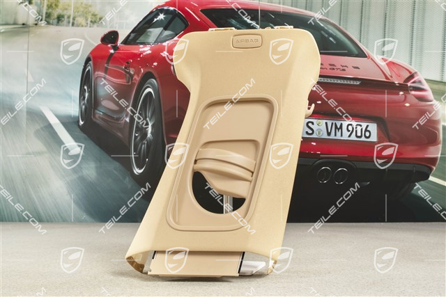 Verkleidung, B-Säule, oben, Luxorbeige, R