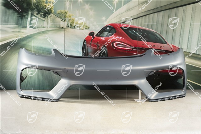 Front bumper, GT4, with headlamp washer