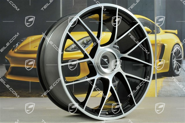 20" Felge Turbo Sport III, Zentralverschluss, 9J x 20 ET51, schwarz