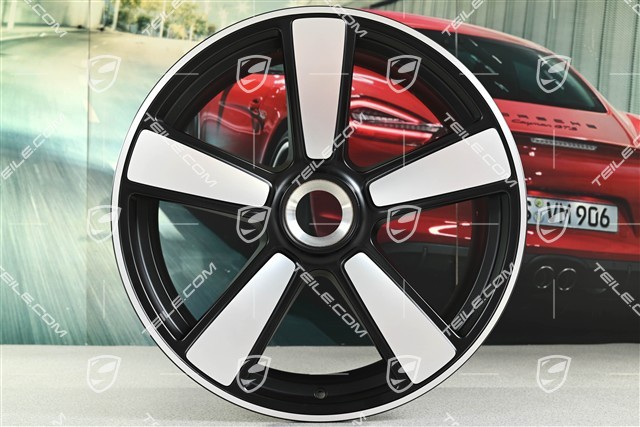 20" Sport Classic wheel rim, 9J x 20 ET44, black satin matt