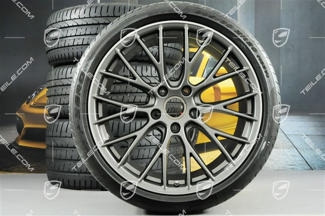 20" RS SPYDER Design Sommerräder Satz, Felgen 8,5J x 20 ET49 + 11,5J x 20 ET76 + Sommerreifen 245/35 R20 + 305/30 R20
