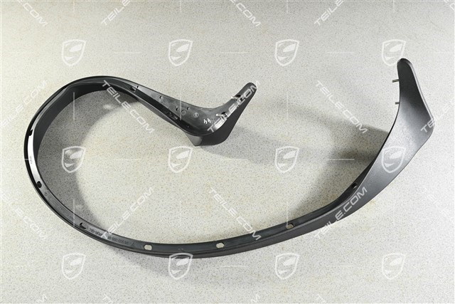 Front chin spoiler with mounting hardware