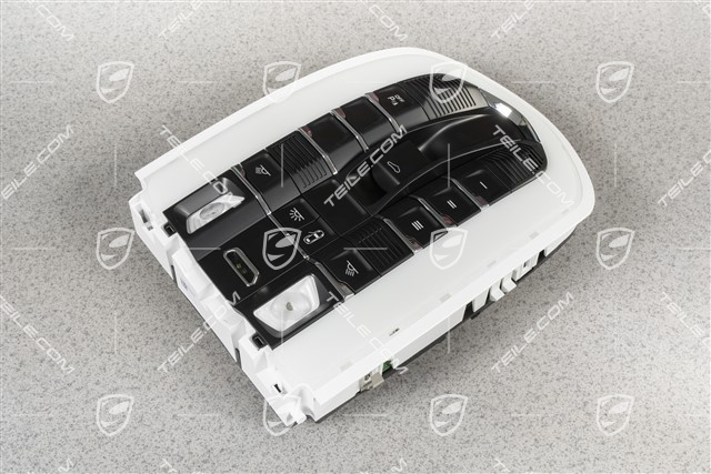 Dachkonsole / Konsole / Schalter im Dach, mit Garagentoröffner, PDC, Schiebedach