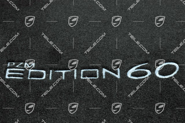 Komplet dywaników podłogowych, 4-częściowy (997), do modeli 911 Cabrio / Targa z Bose, Czarne