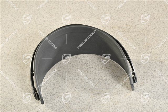 Endrohr Blende, Schwarz matt, GTS 4.0, R