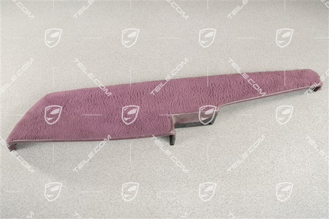 Schowek / kieszeń tapicerki drzwi, dywan / skóropodobny, Magenta, R