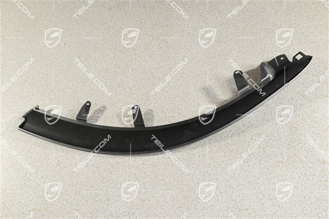 Turbo, Trim cover for rear light, rhodium grey, L