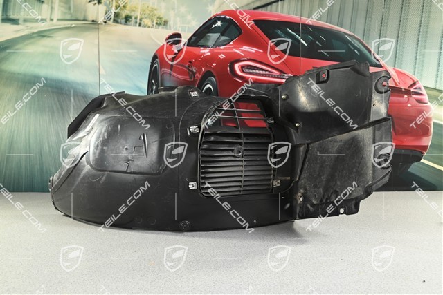 Spyder, Front wheel housing liner, front part with grille, R