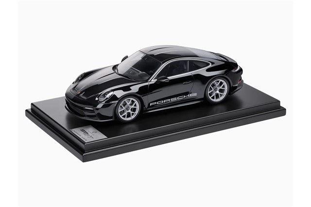 Porsche 911 S/T (992), czarny/czarny, skala 1:12, edycja limitowana / 100 szt.