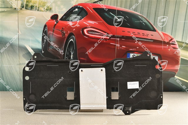 Unterbodenschutz, Hinten