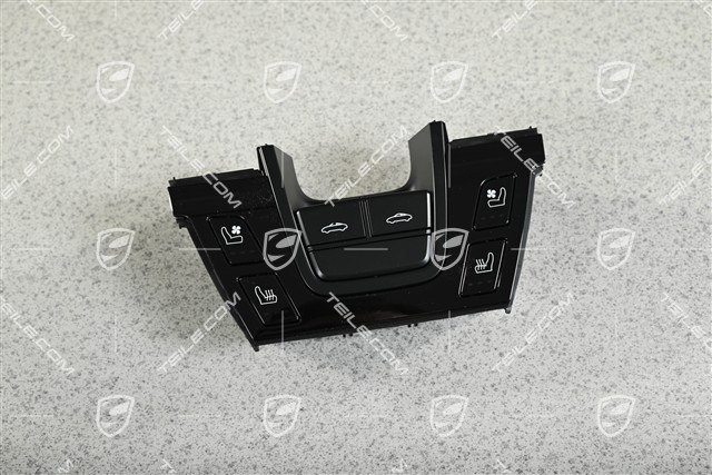 Control panel / Keypad, seat heating and convertible top operation