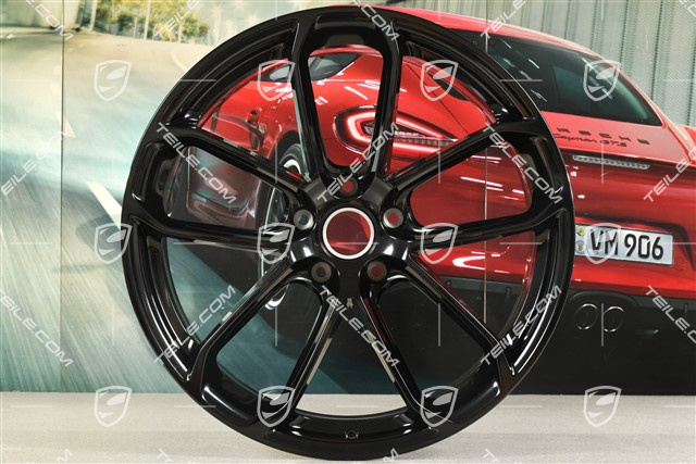 22" Felge GT COUPE, Front, 10,5J x 22 ET49, Schwarz hochglanz