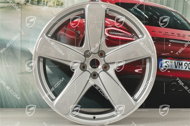 21" felga "Sport Classic" 9,5J x 21 ET 27, srebrny metalik