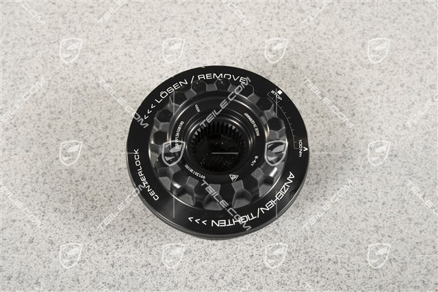 Wheel bolt / central locking