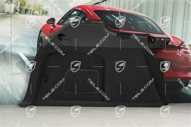 Seitenverkleidung, Schwarz, L