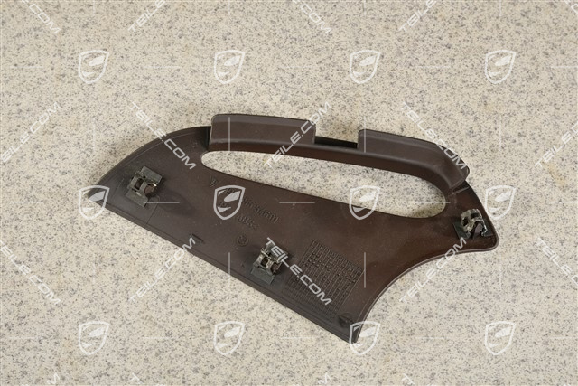 Sicherheitsgurt Abdeckung / Rosette, hinten, Cocoa, Coupe, R