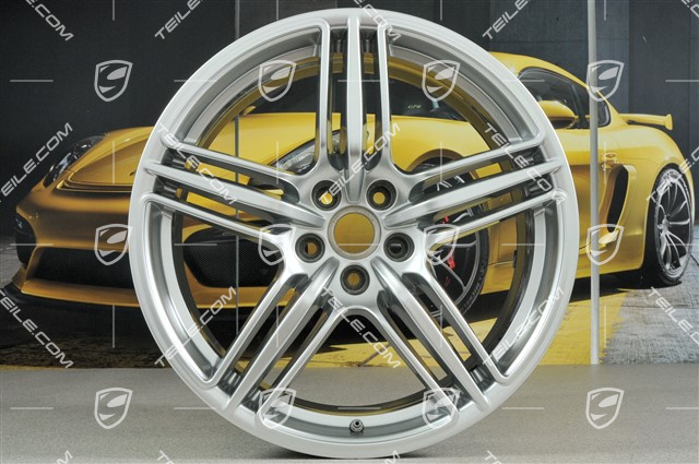 19" Felga Macan Design, 8J x 19 ET21, brylantowy srebrny