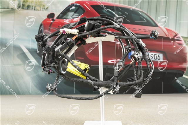 Wiring harness, rear bumper, USA