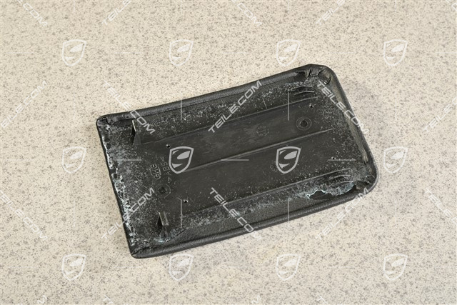 Ascher Blende, Kunstleder, Schwarz