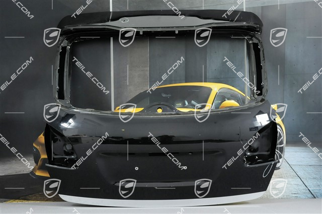 Rear lid, damaged