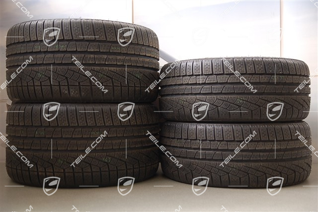 19" Komplet kół zimowych RS Spyder, felgi na centralną śrubę 8,5J x 19 ET56 + 11J x 19 ET51, opony 235/35 R19 + 295/30 R19, z czujnikami RDK