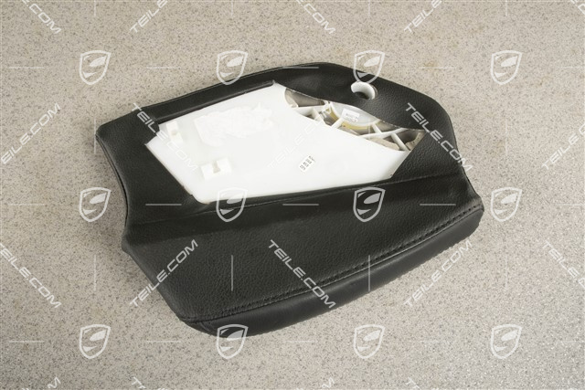 GTS, Rücksitzbank Seitenblende, Leder, Schwarz, L