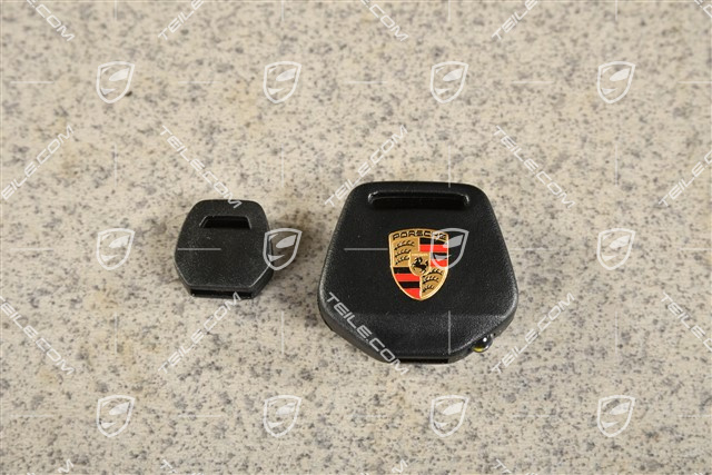 Oprawka kluczyka z latarką, herb Porsche