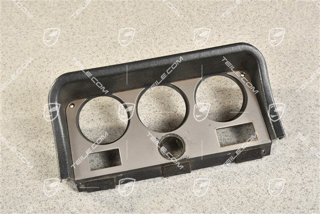 Additional instruments housing center console, Black
