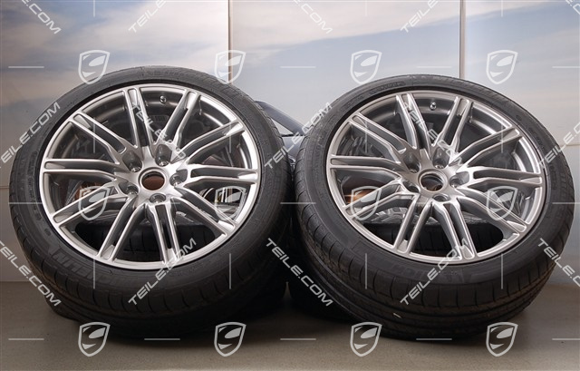 21" Koła letnie SportEdition, GT srebrny metalik, felgi 10J x 21 ET 50 + opony letnie 295/35 R 21 107Y XL, bez czujników ciśnienia