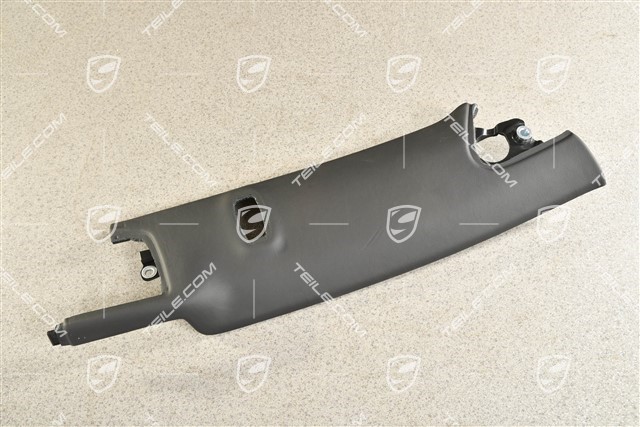 Cabrio, Verkleidung Windschutzscheibenrahmen, Leder, Schwarz, L
