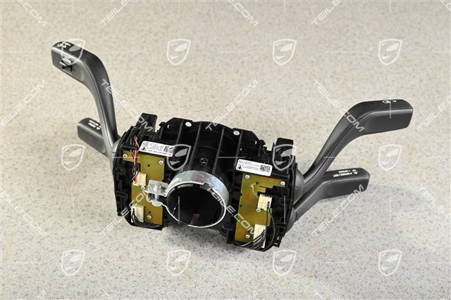 Steering column stalk switch, cruise control / headlight ceaning system / 3-spoke multifunction steering wheel