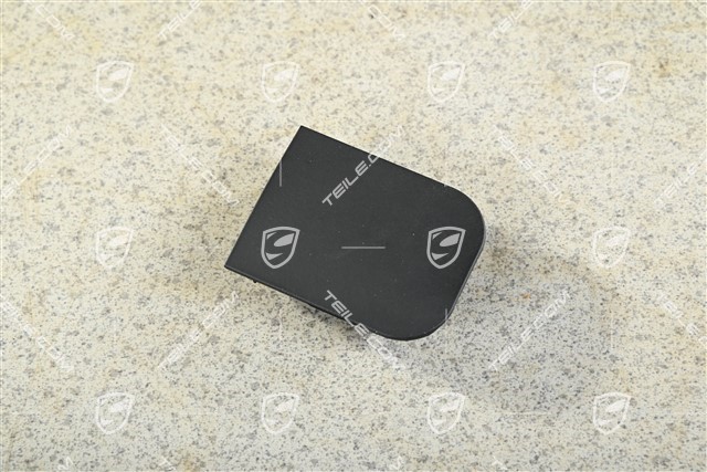 Zaślepka podłokietnika, przednie drzwi, czarna