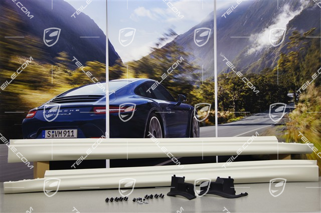 Schwellerblende Satz, komplett, inkl. alle Kleinteile, L+R