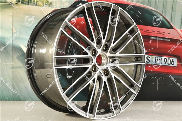 21-inch wheel rim Turbo IV, 9,5J x 21 ET71, Titanium