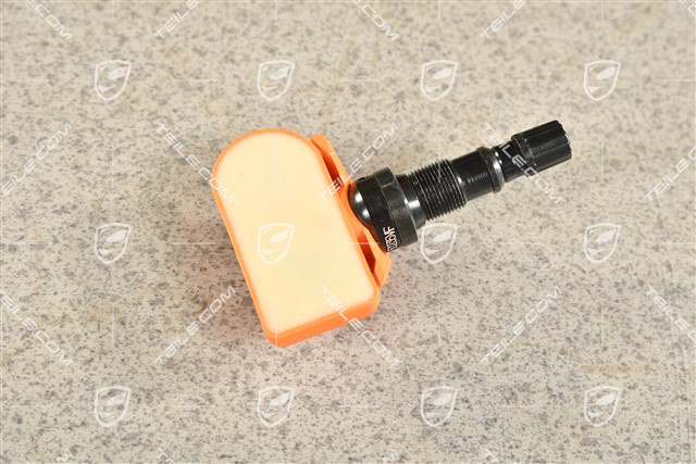 RDK (Reifendruck-Kontrolle) Sensor, 433 MHz, Schwarz Ventil