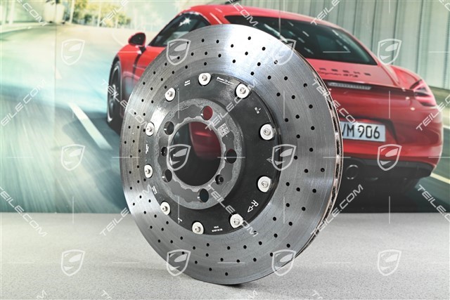 PCCB Ceramic brake disc, GT3/GT3RS/GT2RS, damaged, R