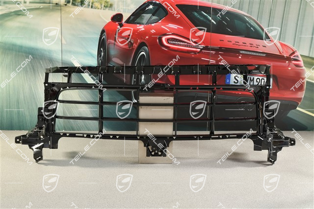 Kratka środkowa przedniego zderzaka, Sport Design, Czarny połysk